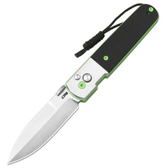 Фото Складной нож CJRB Locust, сталь AR-RPM9, Satin, рукоять G10, черный