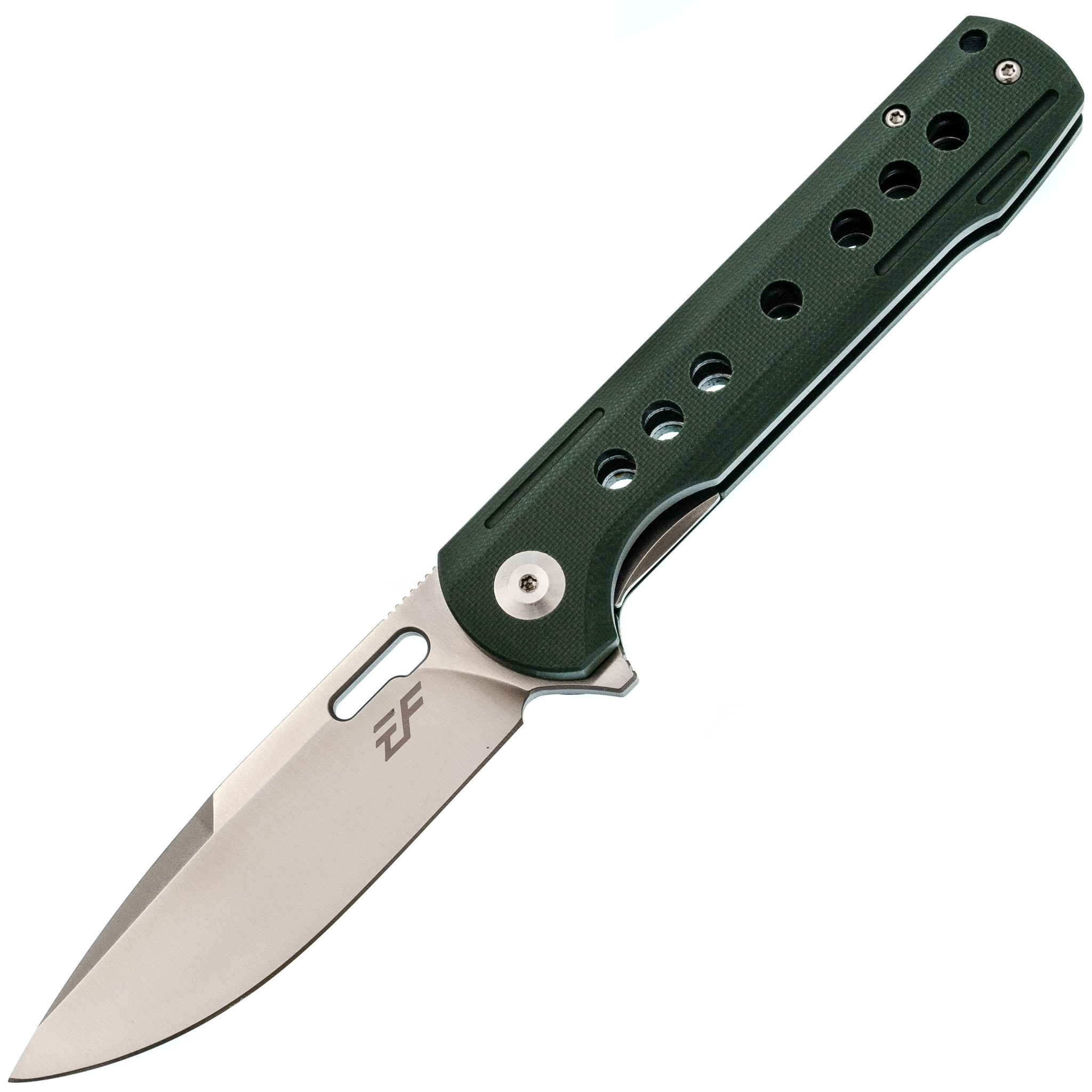 Складной нож Eafengrow EF910 Green, сталь D2, рукоять G10