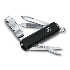 Фото Нож-брелок Victorinox NailClip 580, 8 функций черный