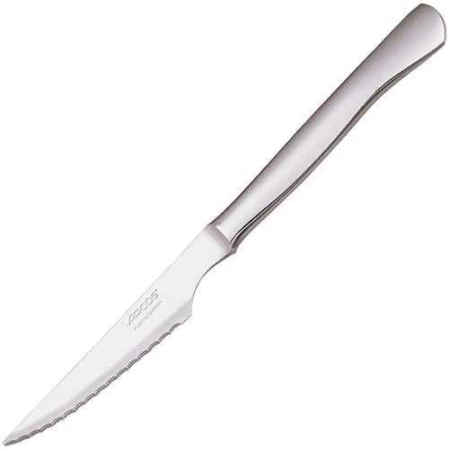 Нож столовый для стейка 110 мм, рукоять нержавеющая сталь, серия Steak Knives, Arcos