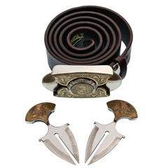 Фото Ремень-нож Рыбалка Keeperbelt, латунь