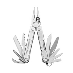 Фото Мультитул Leatherman Rebar, серебристый 17 функций