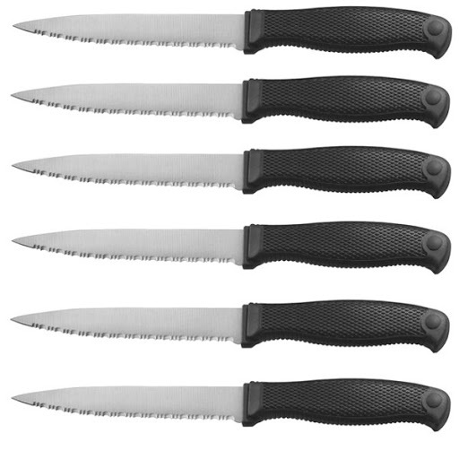 Набор из 6-ти ножей для стейка Cold Steel CS/59KS6Z, сталь 4116, рукоять кратон от Ножиков
