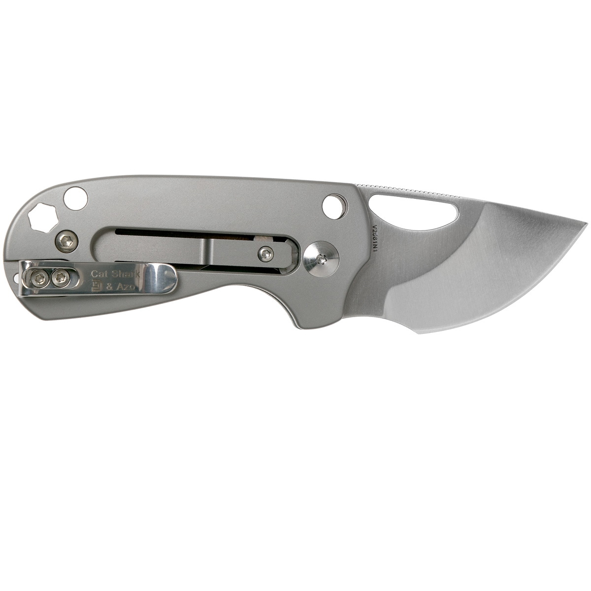 Складной нож Kizer Shard, сталь N690, рукоять Titanium/G10 от Ножиков