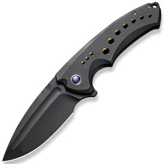 Фото Складной нож Nexusia BW We Knife, сталь CPM-20CV, рукоять Black Titanium Limited Edition