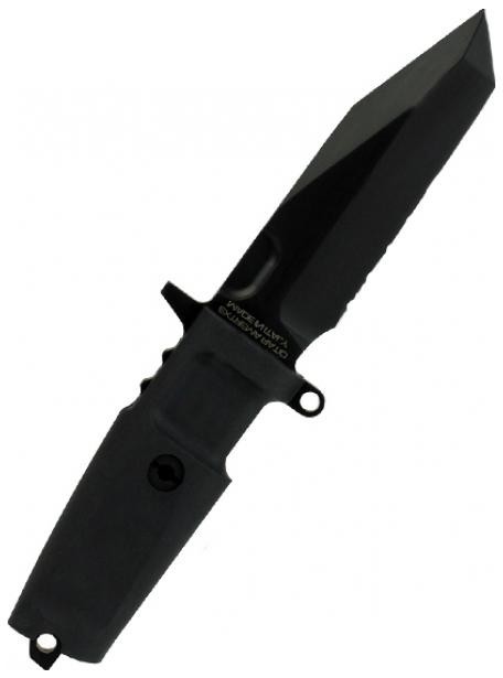 Нож с фиксированным клинком Extrema Ratio Fulcrum Compact Black, сталь Bhler N690, рукоять пластик - фото 3