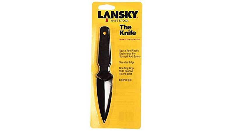 Нож пластиковый Lansky, Composite Plastic Knife, LKNFE, чёрный от Ножиков