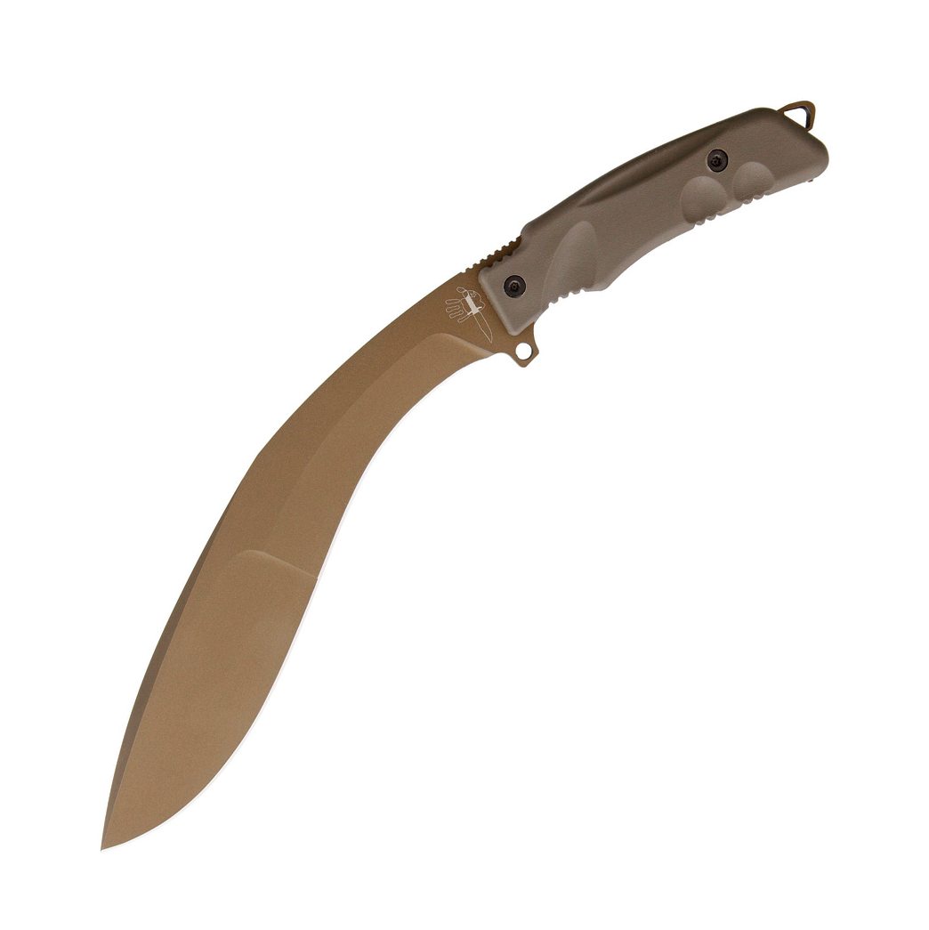  Fox Extreme Tactical Kukri,  N690 PVD,  Forprene, 