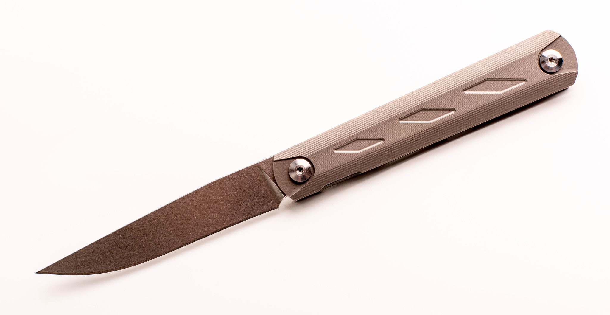 Складной нож Ziebr Silver, сталь ZDP-189
