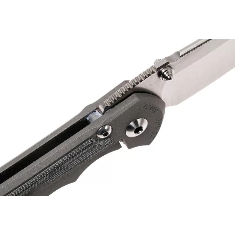 Складной нож Chris Reeve Large Inkosi Insingo, сталь S35VN, рукоять титановый сплав со вставкой из микарты от Ножиков