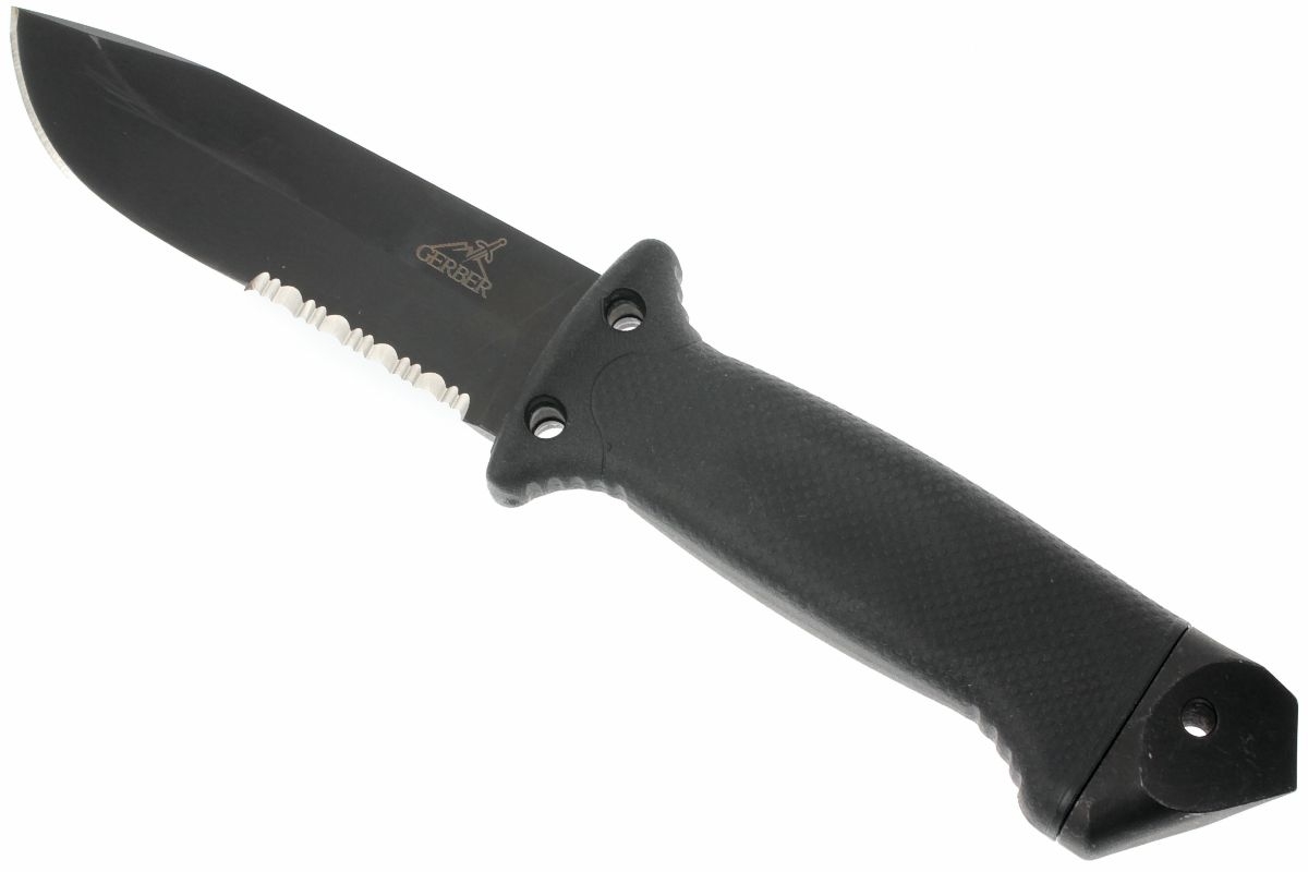 Нож с фиксированным клинком Gerber LMF II - R, сталь 420HC, рукоять термопластик FRN - фото 3