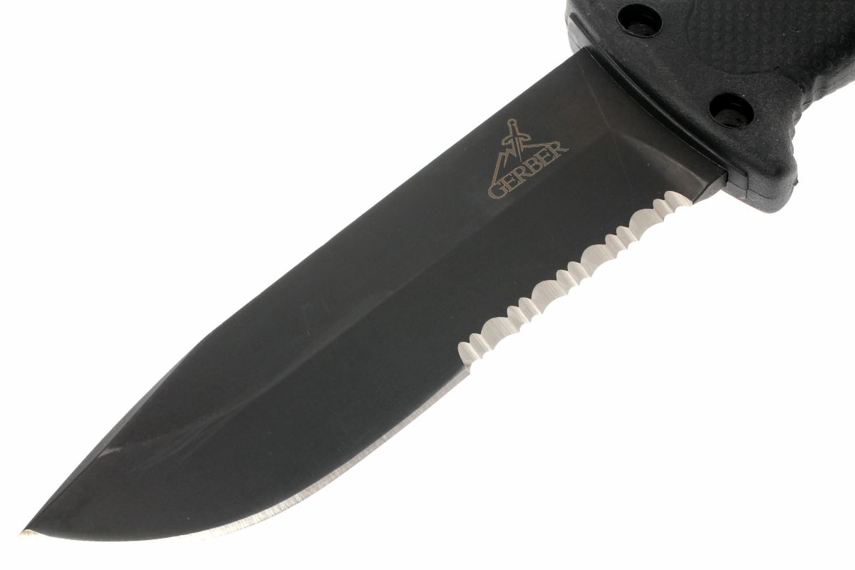 Нож с фиксированным клинком Gerber LMF II - R, сталь 420HC, рукоять термопластик FRN - фото 4