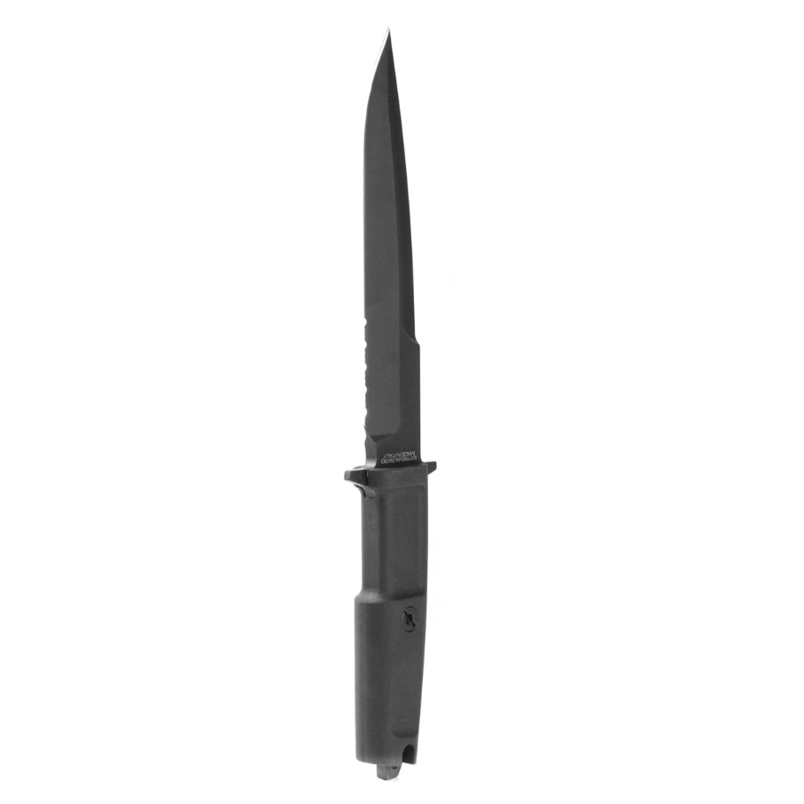 Нож с фиксированным клинком Extrema Ratio Dobermann III Black (Soft Nylon Sheath), сталь Bhler N690 - фото 5