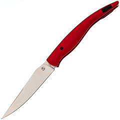 Фото Нож складной Steelclaw Наваха Ограниченное издание, сталь VG-10, рукоять G10, красный