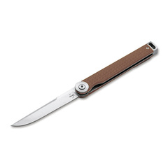Фото Складной нож Boker Kaizen Brown, сталь S35VN, рукоять G10