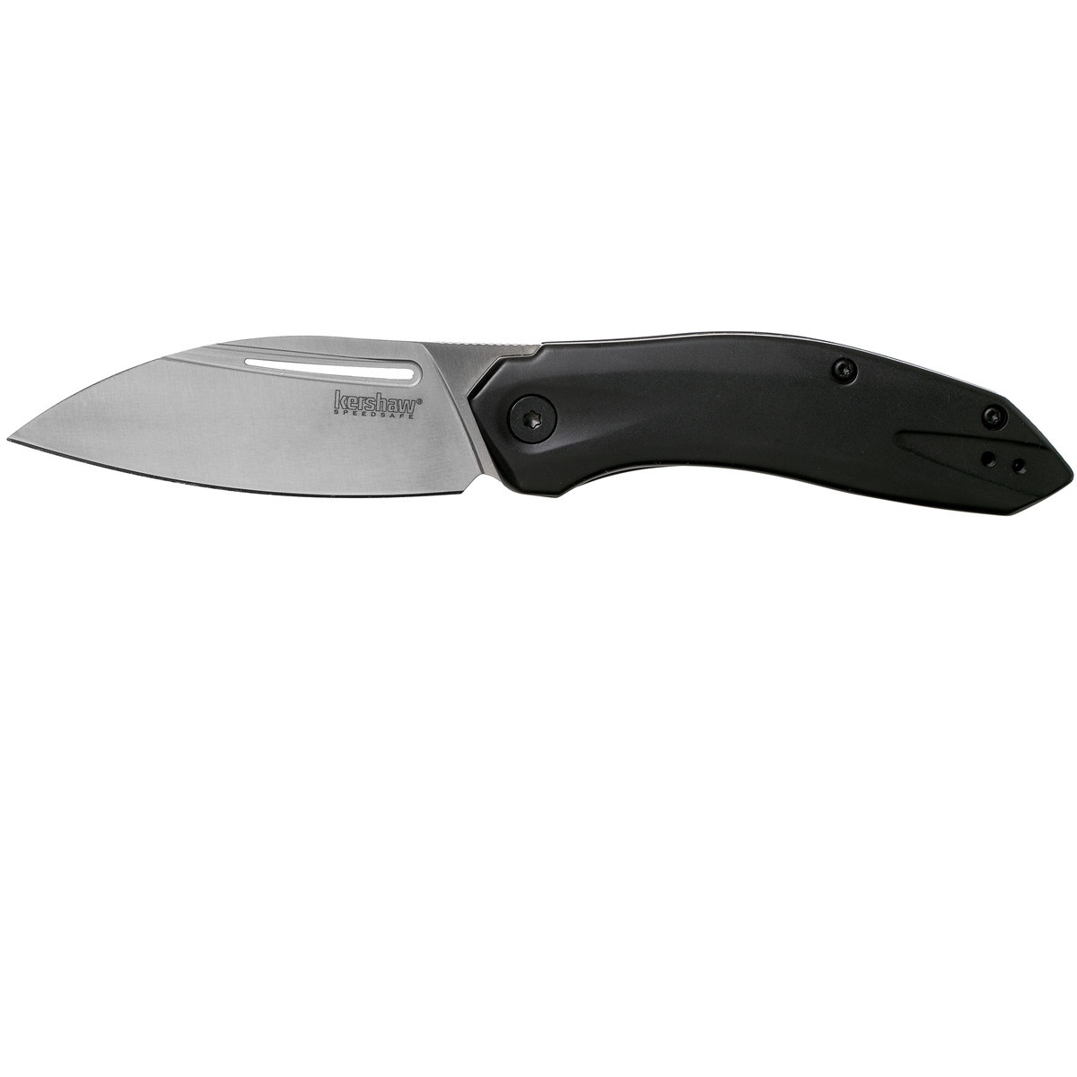 Полуавтоматический складной нож Kershaw Turismo, сталь D2, рукоять нержавеющая сталь - фото 1