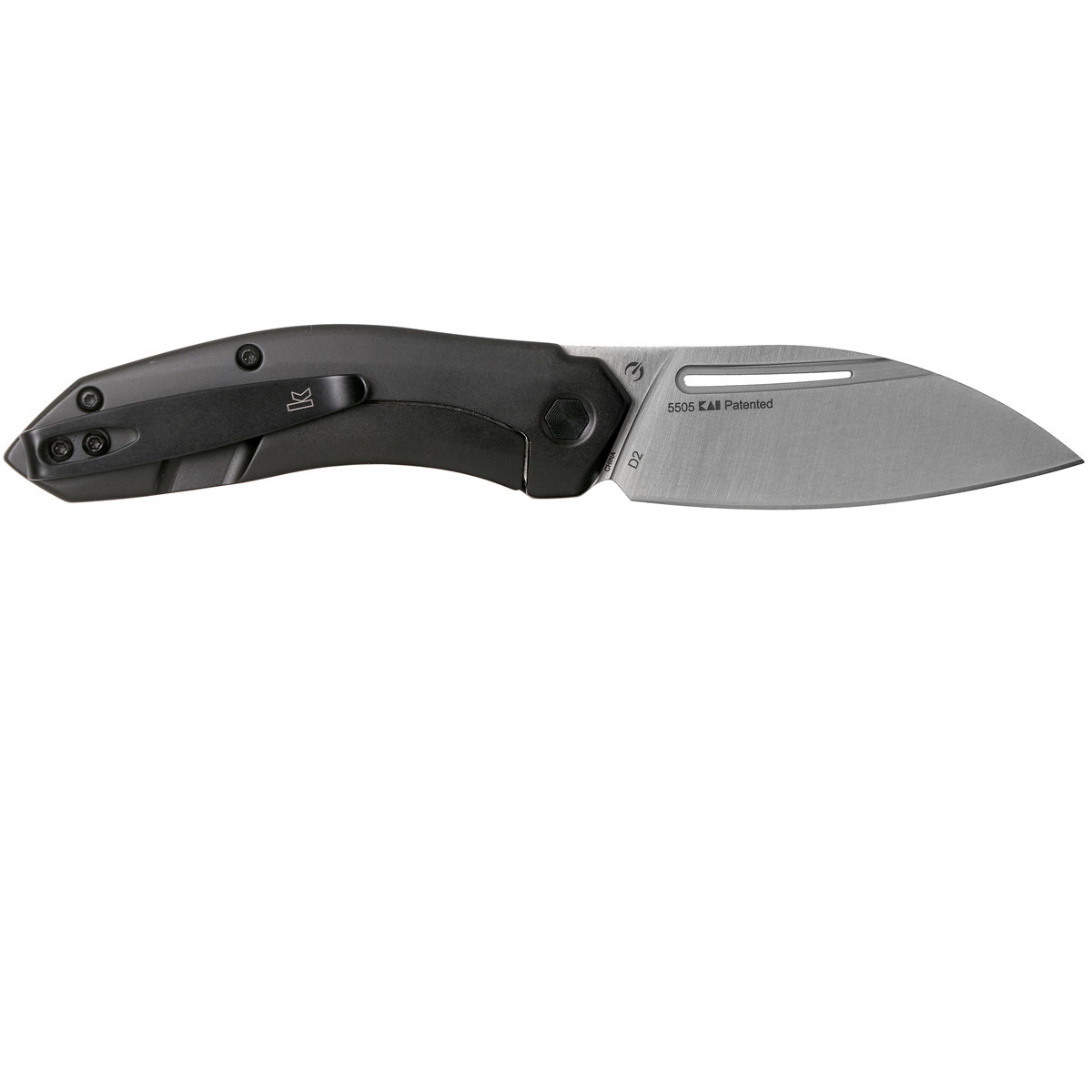 Полуавтоматический складной нож Kershaw Turismo, сталь D2, рукоять нержавеющая сталь - фото 2