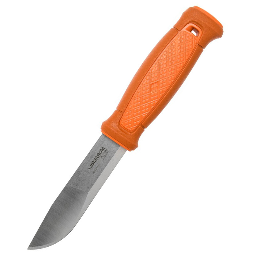 Нож с фиксированным лезвием Morakniv Kansbol Burnt Orange, сталь 12C27, крепление Multi-Mount