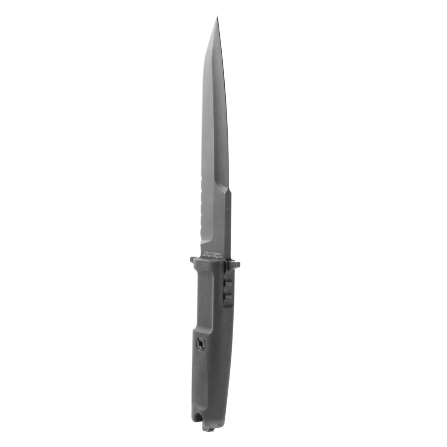 Нож с фиксированным клинком Extrema Ratio Dobermann III Black (Soft Nylon Sheath), сталь Bhler N690 - фото 7