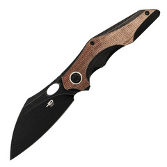 Фото Складной нож Bestech Nogard, сталь M390, Titanium/Micarta