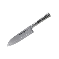 Фото Нож кухонный Samura Bamboo Сантоку 137мм,