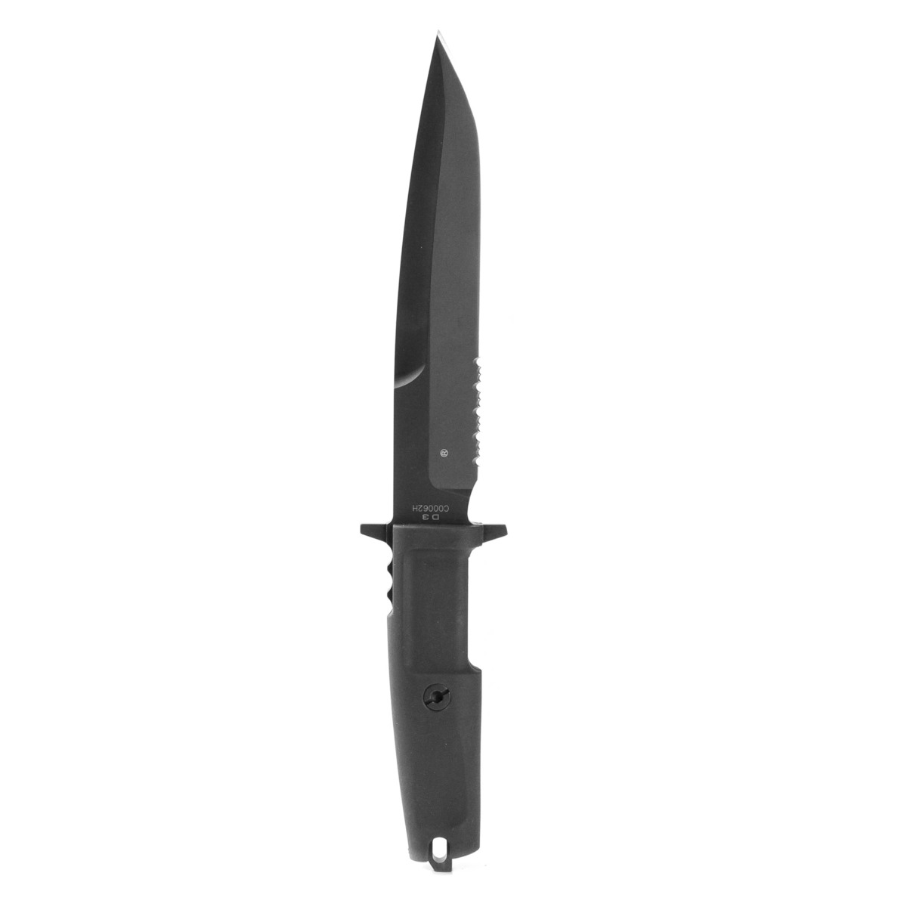 Нож с фиксированным клинком Extrema Ratio Dobermann III Black (Soft Nylon Sheath), сталь Bhler N690 - фото 9