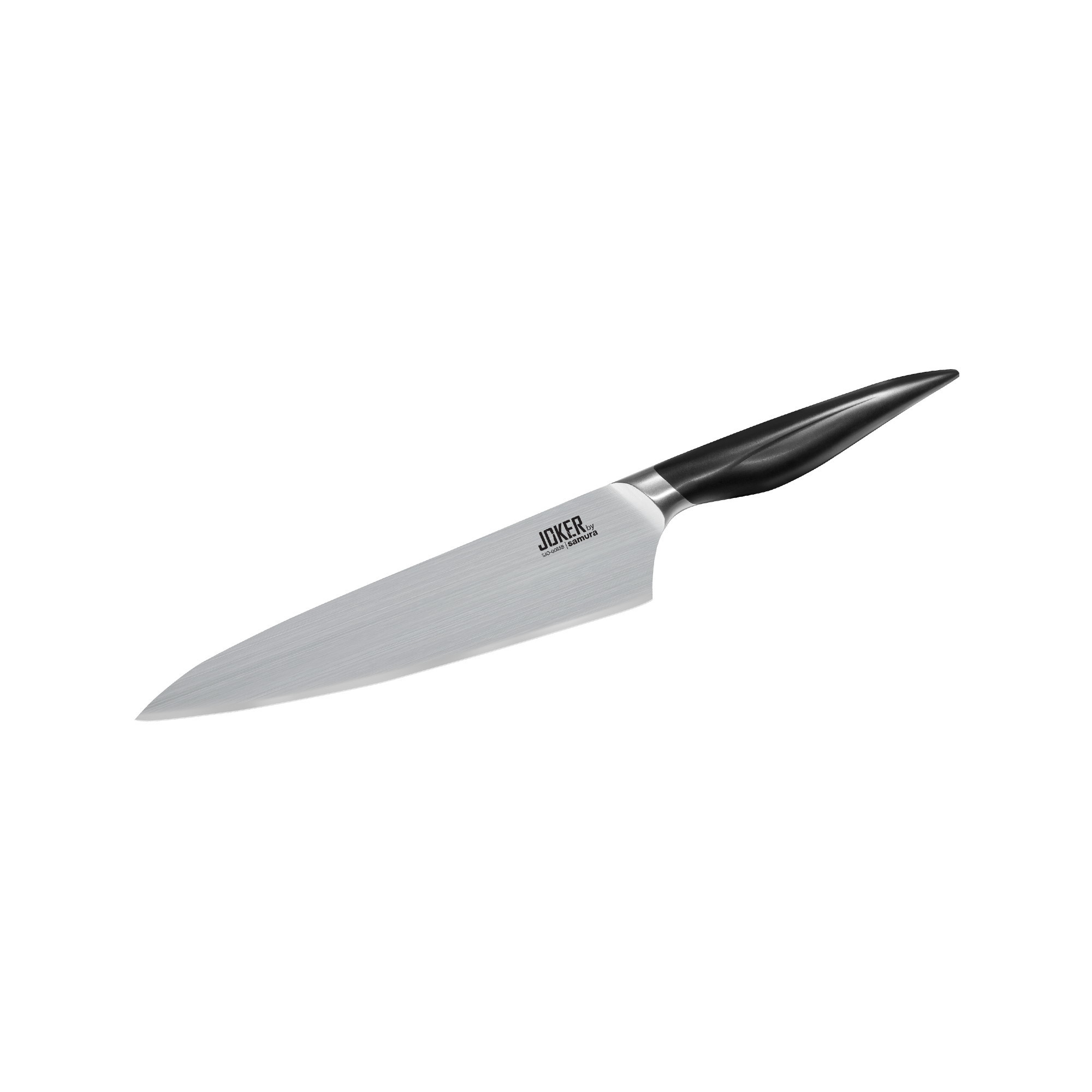 Нож кухонный Шеф Samura Joker 201 мм, сталь AUS-8, рукоять АБС-пластик чёрный