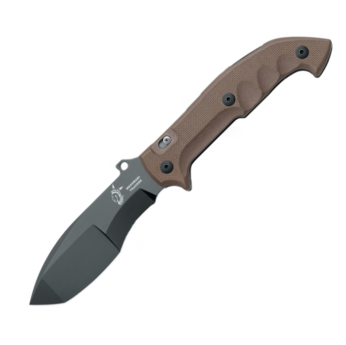 Складной нож Fox Meskwaki Tracker, сталь N690 DLC, рукоять стеклотекстолит G-10, коричневый