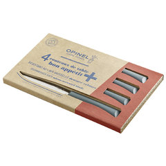 Фото Набор столовых ножей Opinel, серая полимерная ручка, нержавеющая сталь, коробка