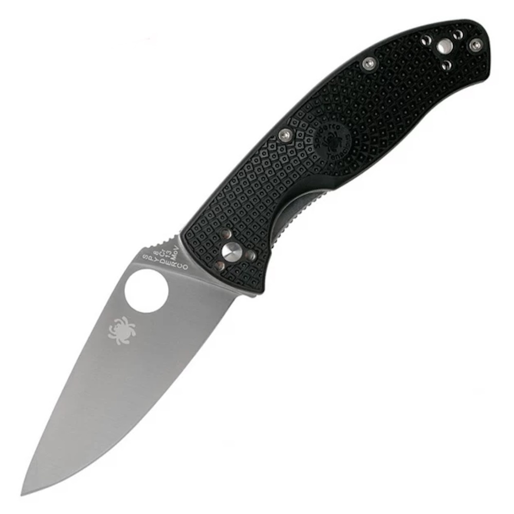 Складной нож Spyderco Tenacious, сталь 8Cr13MoV, рукоять FRN черный