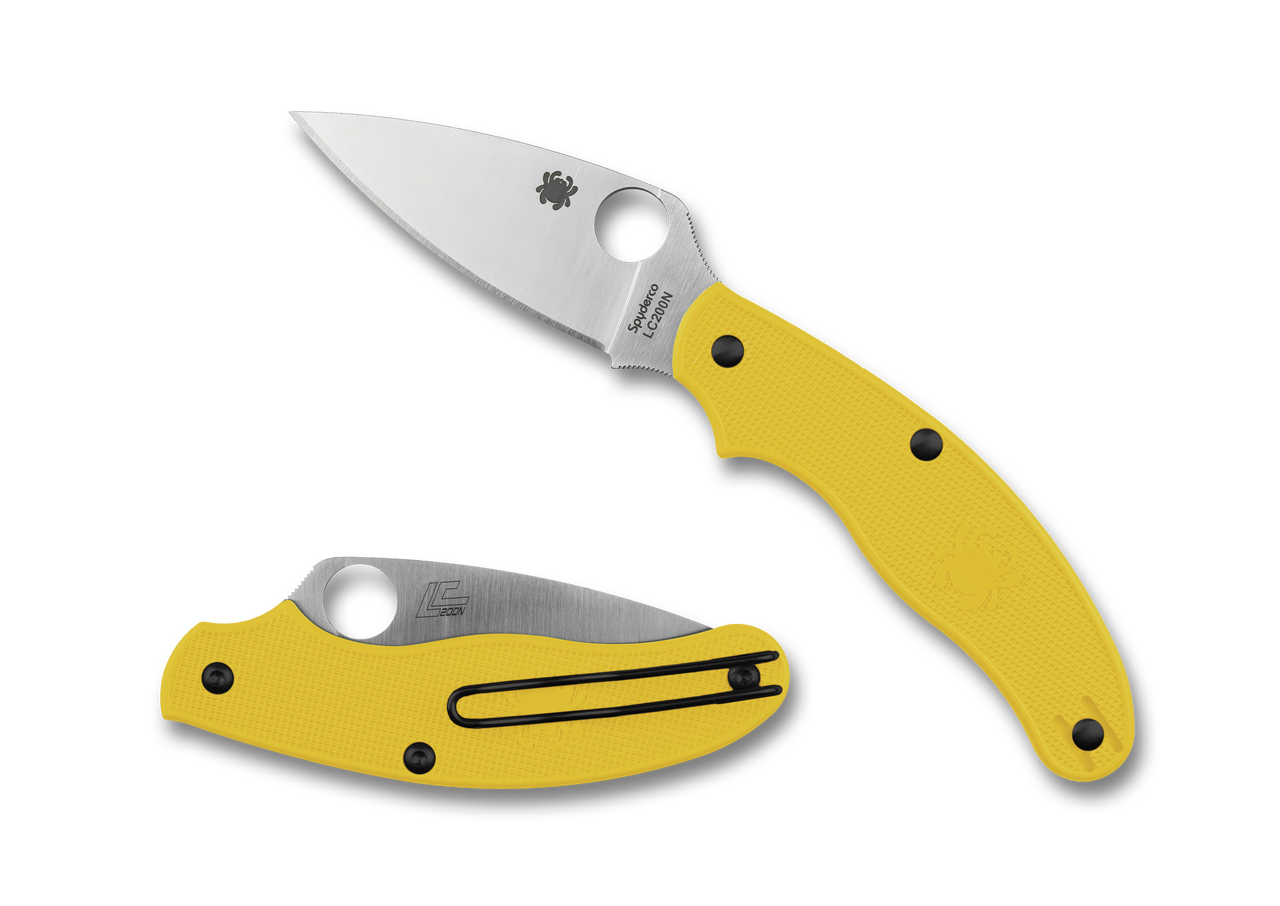 Складной нож Spyderco UK Penknife Salt 94PYL, сталь LC200N, рукоять FRN