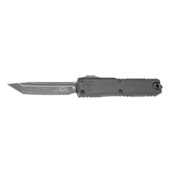 Фото Автоматический нож Microtech Ultratech ZBP Gen III T/E, сталь M390, рукоять алюминий, серый