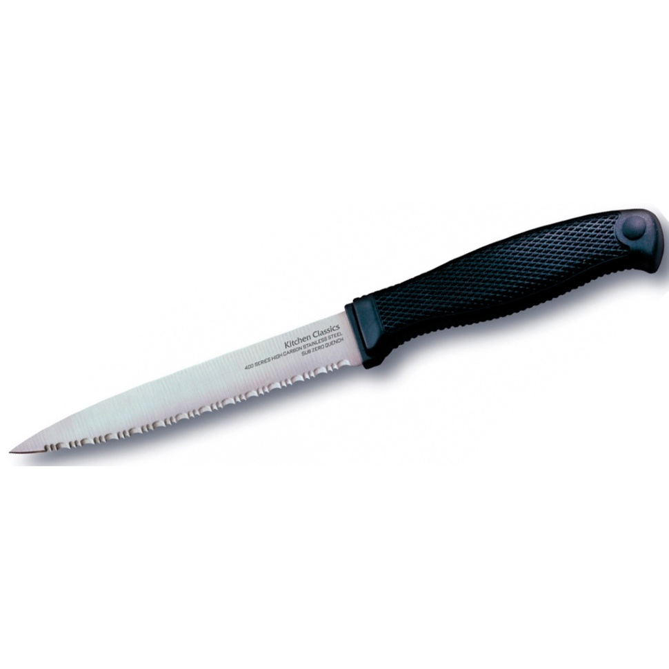 Кухонный нож Cold Steel Steak Knife (Kitchen Classics) 59KSSZ, сталь 4116, рукоять пластик складной нож crkt xolotl сталь 1 4116 ss рукоять g10