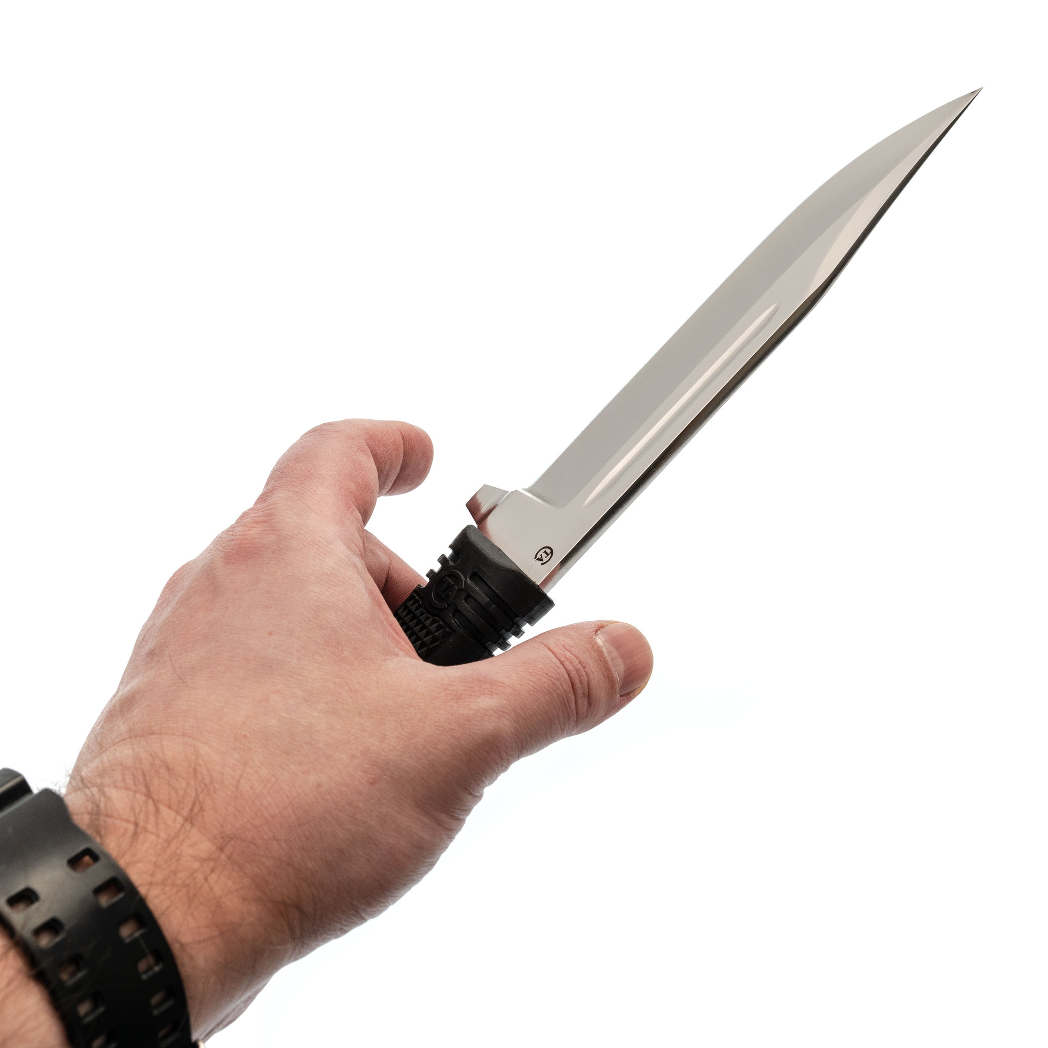 фото Нож атаман, сталь d2, рукоять резина титов и солдатова