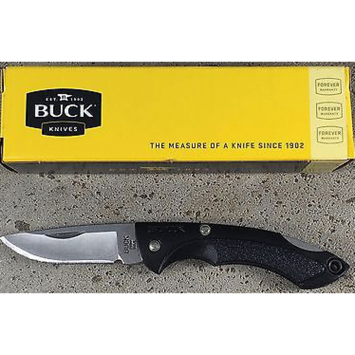 Складной нож - брелок Buck Nano Bantam 0283BKS, сталь 420НС, рукоять пластик - фото 2