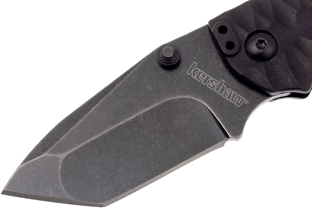 Нож складной Shuffle II - KERSHAW 8750TBLKBW, сталь 8Cr13MoV c покрытием BlackWash™, рукоять термопластик GFN чёрного цвета - фото 3