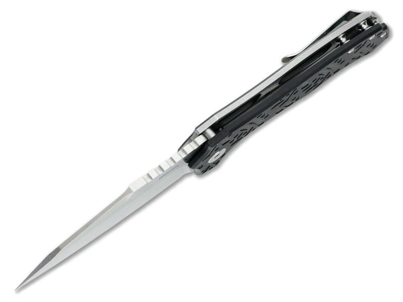 Нож складной CFM-A1 - Boker Plus 01BO766, сталь Sandvik™ 14C28N Stonewash, материал стеклотекстолит G10/нержавеющая сталь - фото 4