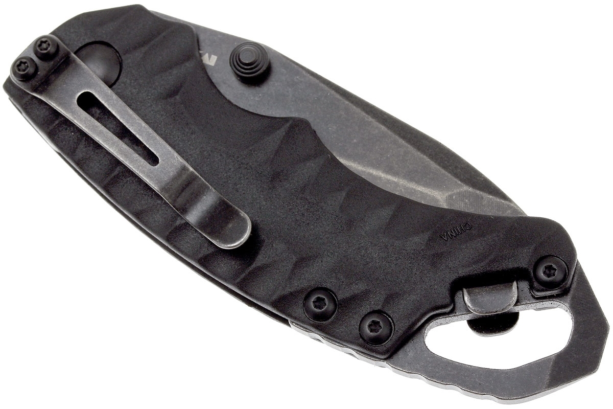 Нож складной Shuffle II - KERSHAW 8750TBLKBW, сталь 8Cr13MoV c покрытием BlackWash™, рукоять термопластик GFN чёрного цвета - фото 4