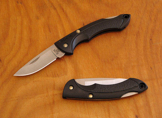 Складной нож - брелок Buck Nano Bantam 0283BKS, сталь 420НС, рукоять пластик - фото 4