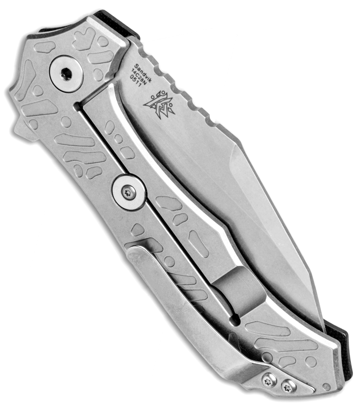 Нож складной CFM-A1 - Boker Plus 01BO766, сталь Sandvik™ 14C28N Stonewash, материал стеклотекстолит G10/нержавеющая сталь - фото 8