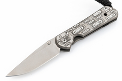 Фото Нож складной Chris Reeve Large Sebenza 21, сталь CPM S35VN, рукоять титан с рисунком Perception