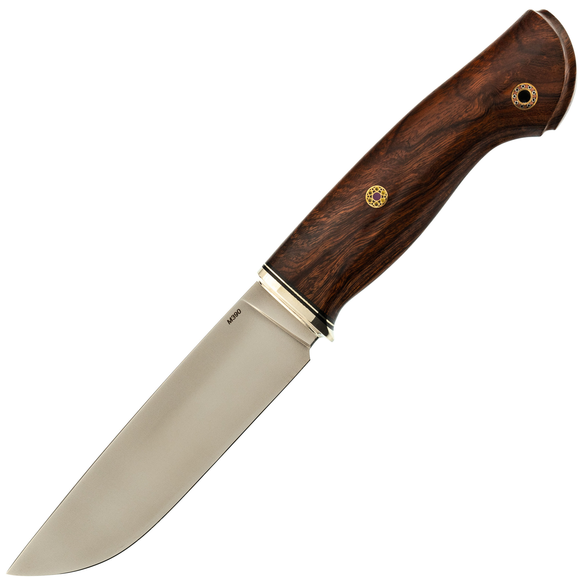 Нож Спартак X, сталь M390, рукоять железное дерево - фото 1