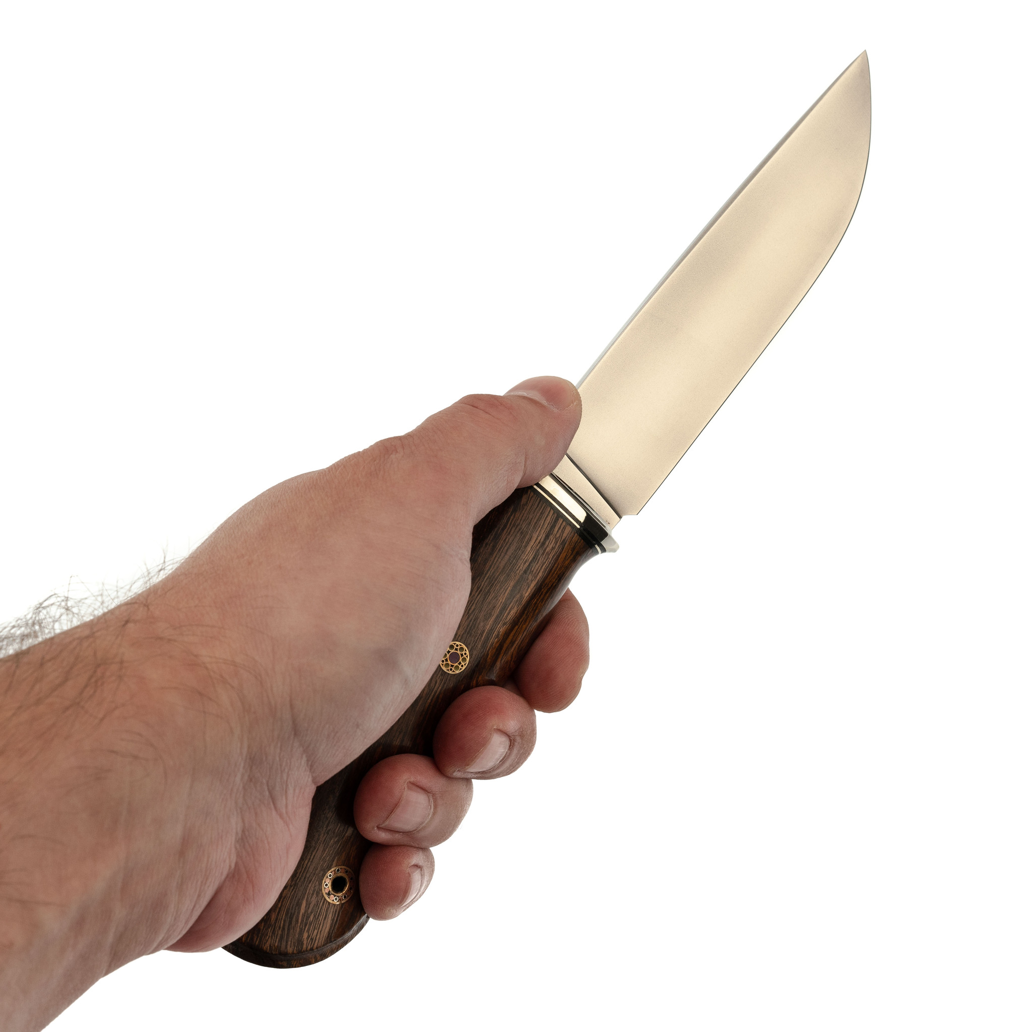 Нож Спартак X, сталь M390, рукоять железное дерево - фото 4