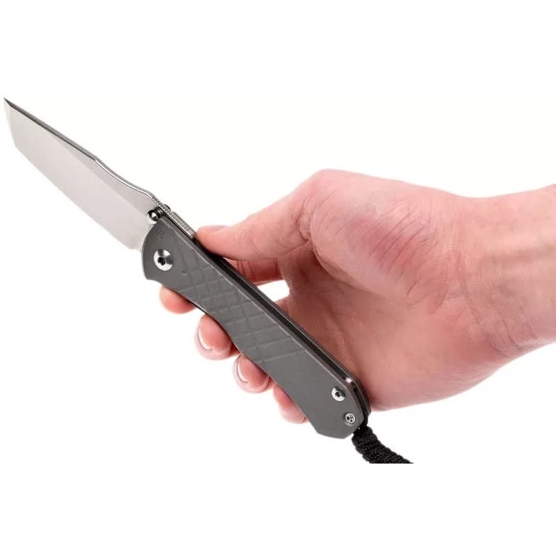 Складной нож Chris Reeve Umnumzaan Tanto, сталь S35VN, рукоять титановый сплав от Ножиков