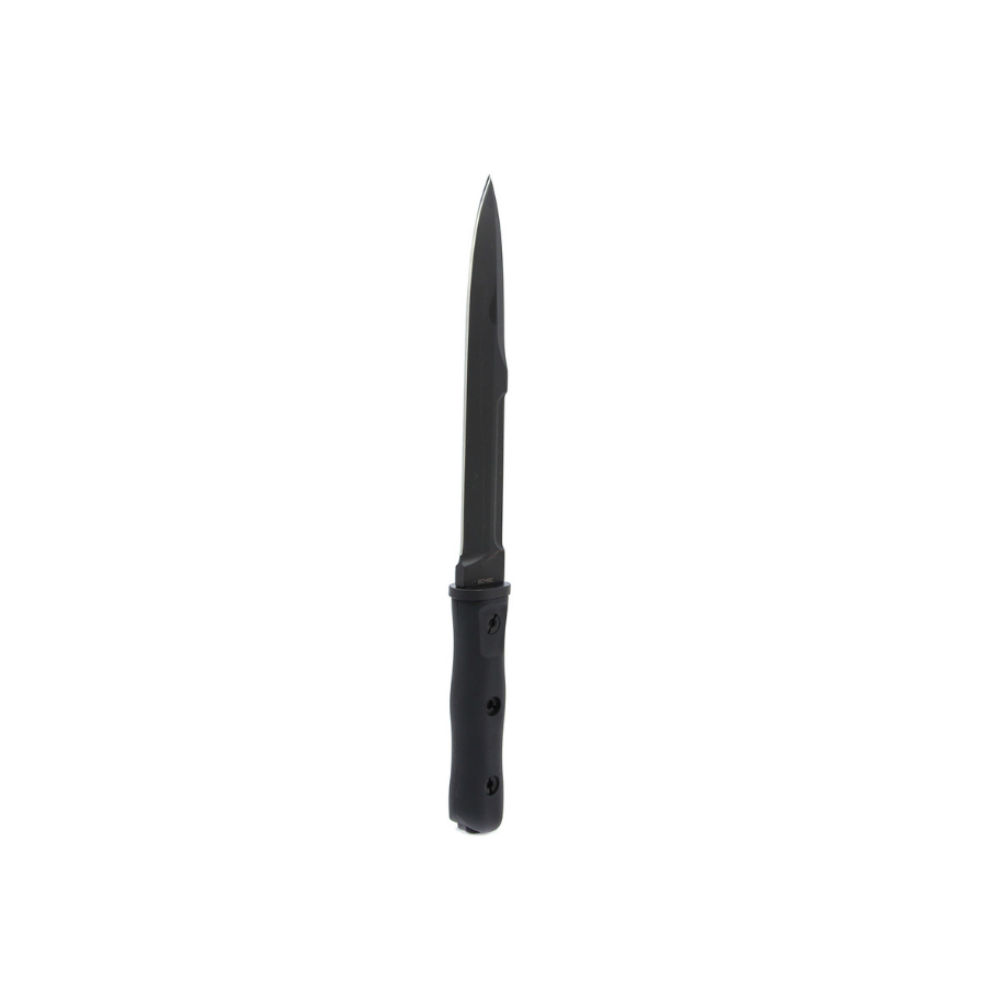 Нож с фиксированным клинком 39-09 C.O.F.S. Operativo Black (Single Edge), сталь Bhler N690, рукоять пластик - фото 4