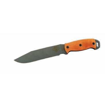 Нож RBS-7, сталь 1095, рукоять G10, оранжевый - фото 1