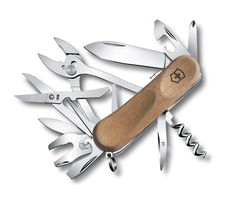 Фото Нож перочинный Victorinox EvoWood S557, сталь X50CrMoV15, рукоять ореховое дерево, коричневый