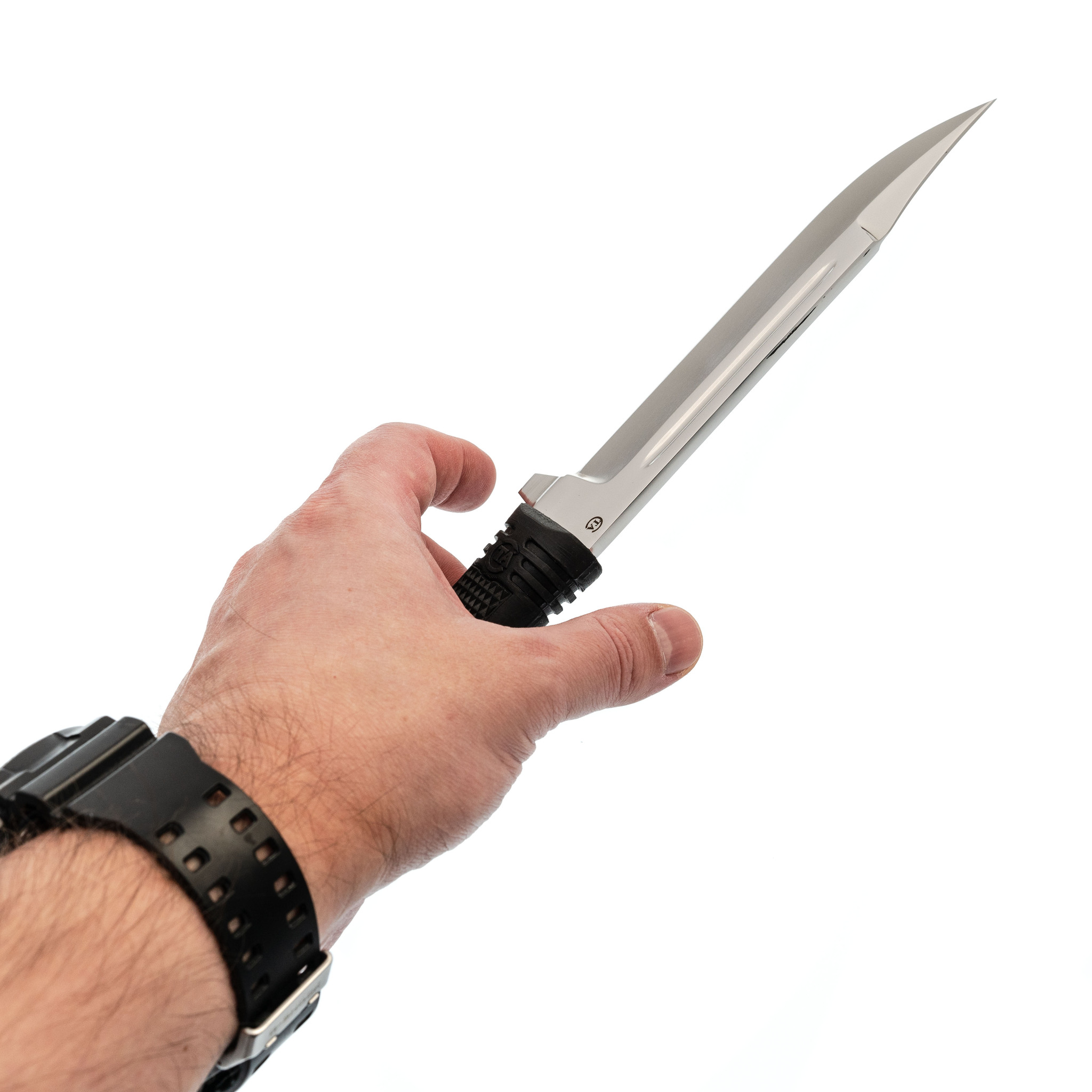 Нож Атаман-1, сталь D2, рукоять резина - фото 5