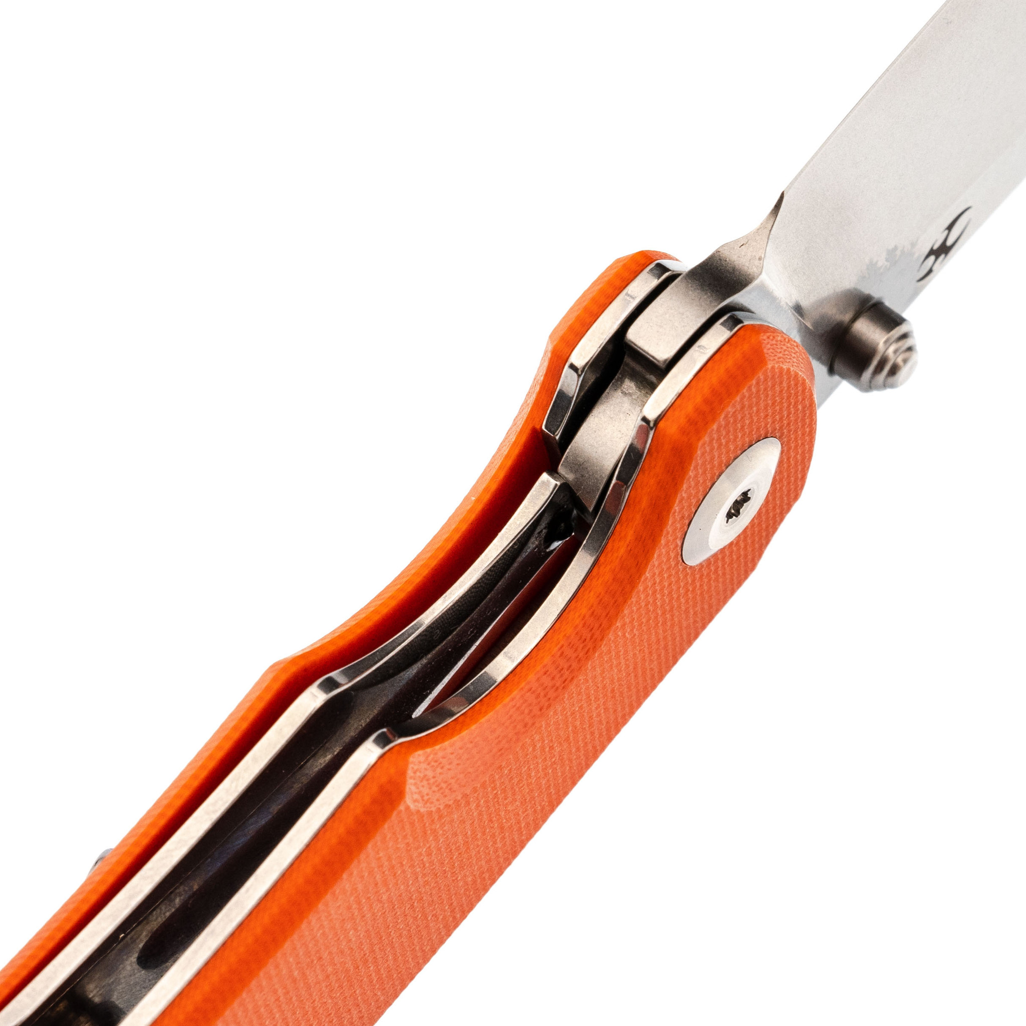 Складной нож Kansept knives Nesstreet, сталь CPM-S35VN, оранжевая G10 - фото 4