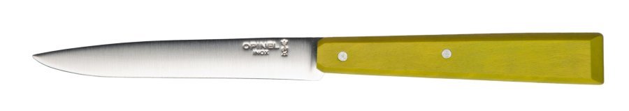 Нож столовый Opinel №125, нержавеющая сталь, светло-зеленый от Ножиков